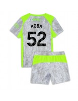 Otroške Nogometnih dresov Manchester City Oscar Bobb #52 Tretji 2025-26 Kratki rokavi (+ hlače)